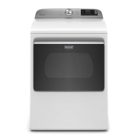 Maytag 27 Inch Wide 7.4 Cu. Ft. Electric Dryer with Smart Control White
