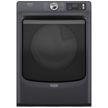 Maytag 27 Inch Wide 7.4 Cu. Ft. Energy Star Certified Electric Dryer with Pet Pro Option Midnight Steel