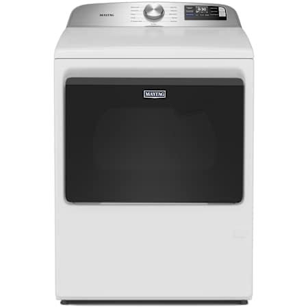 Maytag 27 Inch Wide 7.4 Cu. Ft. Gas Dryer with Extra Power and Advanced Moisture Sensing White