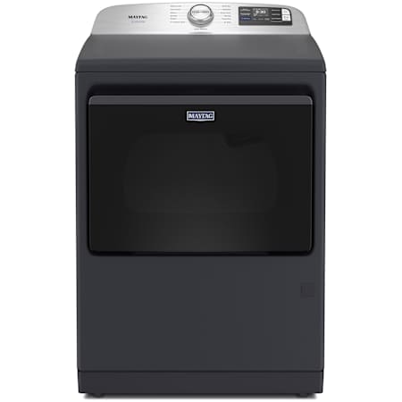 Maytag 27 Inch Wide 7.4 Cu. Ft. Gas Dryer with Extra Power Boost Midnight Steel
