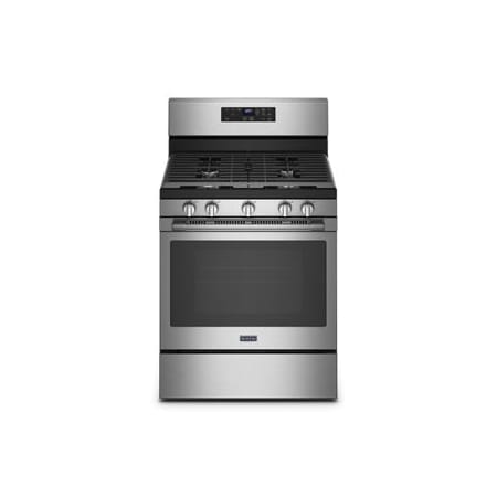 Maytag 30 Inch Wide 5 Cu. Ft. Free Standing Range with Air Fryer and Basket Stainless Steel