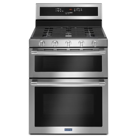 Maytag 30 Inch Wide 6 Cu. Ft. Free Standing Gas Range with Convection Fingerprint Resistant Stainless Steel