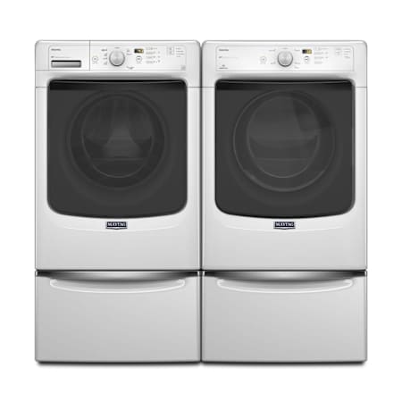 Maytag-MHW3100D-Pair with Pedestals