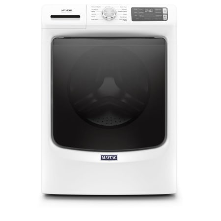 Maytag 27 Inch Wide 4.8 Cu Ft. Energy Star Rated Electric Front Loading Washer with Fresh Hold® Option White