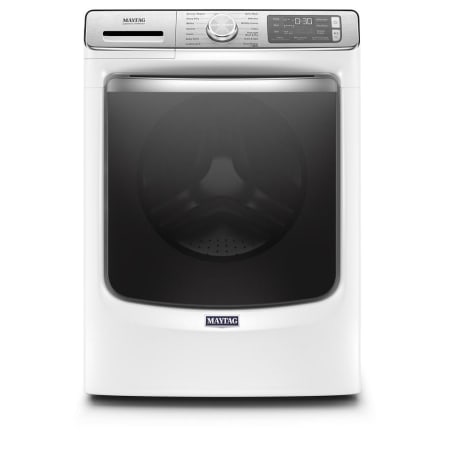 Maytag 27 Inch Wide 5 Cu. Ft. Energy Star Certified Front Loading Washing Machine with 24 Hr Fresh Hold® Option White