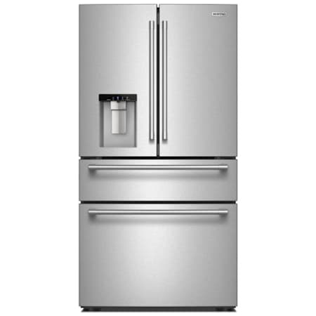 Maytag 36 Inch Wide 29 Cu. Ft. Energy Star Certified Fingerprint Resistant French Door Refrigerator Fingerprint-Resistant Stainless Finish