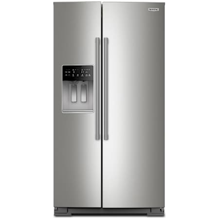 Maytag 36 Inch Wide 28.7 Cu. Ft. Fingerprint Resistant Side By Side Refrigerator Fingerprint-Resistant Stainless Finish