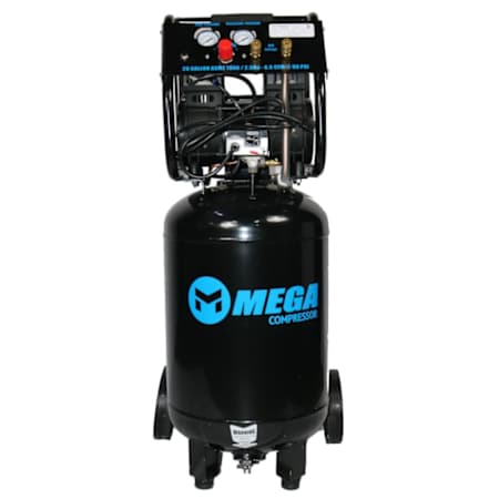 MEGA Compressor 2 HP 20 Gal 125 Max PSI Single-Stage Portable Electric (110 Volt) Reciprocating Air Compressor N/A