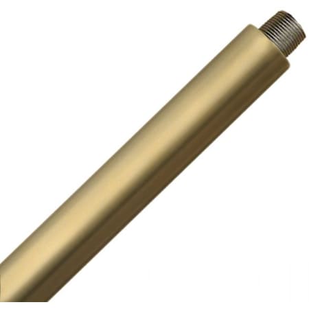 Meridian 12" Down Rod Accessory Natural Brass