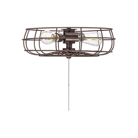 Meridian Ratcliffe 3 Light 15-3/4" Wide LED Light Kit Oil Rubbed Bronze