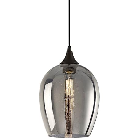 Meridian Single Light 10" Wide Pendant Oil Rubbed Bronze