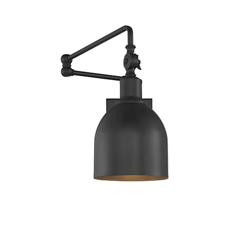Meridian 14" Tall Wall Sconce Matte Black