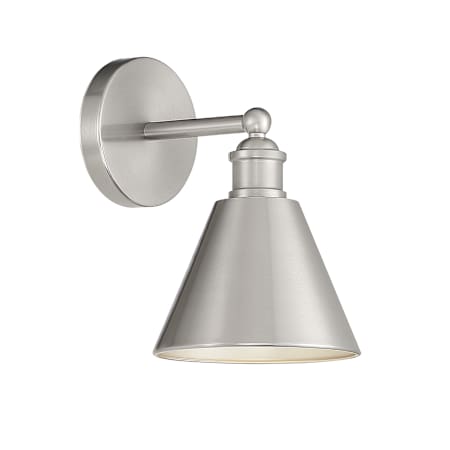 Meridian 10" Tall Wall Sconce Brushed Nickel