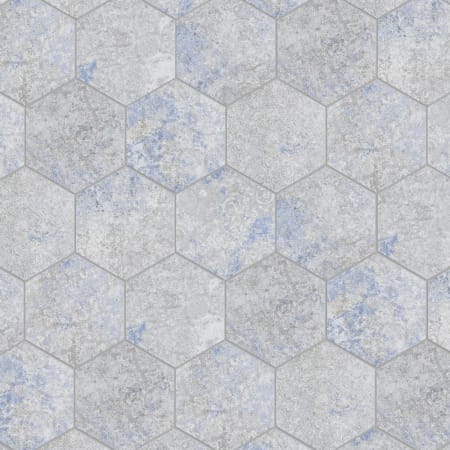 Merola Tile Emotion Hex 10 in. x 11 in. Hexagon Floor and Wall Tile - Slight Texture Distressed Visual - Sold by Carton (10.03 SF/Carton)
 Grey