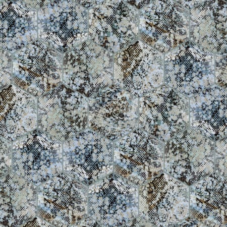 Merola Tile Inedita Hex 10 in. x 11 in. Hexagon Floor and Wall Tile - Slight Texture Patterned Visual - Sold by Carton (10.03 SF/Carton)
 Blue