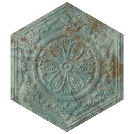Merola Tile Sample Only of FAV12XZGRD Green Decor