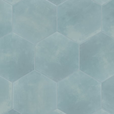 Merola Tile Horizon - 8" x 9" Hexagon Floor and Wall Tile - Matte Visual - Sold by Carton (8.88 SF/Carton) Aguamarina