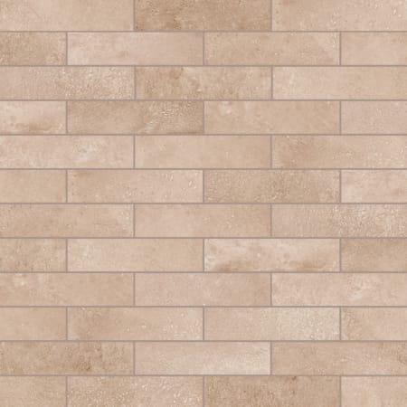 Merola Tile Atlas Brick - 2" x 10" Rectangle Floor and Wall Tile - Matte Visual - Sold by Carton (5.78 SF/Carton) Cotto