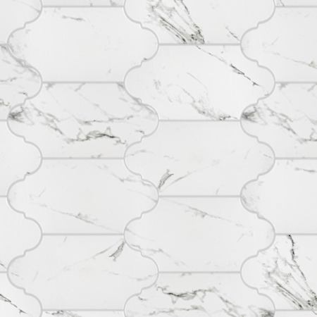 Merola Tile Timeless Calacatta - 6" x 13" Specialty Floor and Wall Tile - Glossy Visual - Sold by Carton (8.8 SF/Carton) Calacatta