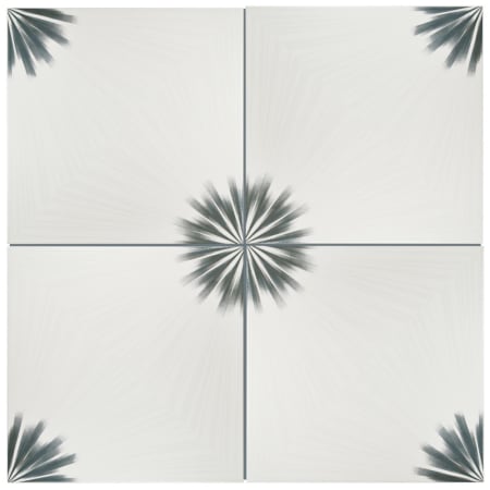 Merola Tile Pisa - 18" x 18" Square Floor and Wall Tile - Glossy Visual - Sold by Carton (22.2 SF/Carton) Blanco