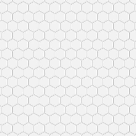 Merola Tile Metro - 1" x 1" Hexagon Geometric Floor and Wall Mosaic Tile - Matte Tile Visual - Sold by Carton (8.6 SF/Carton) White