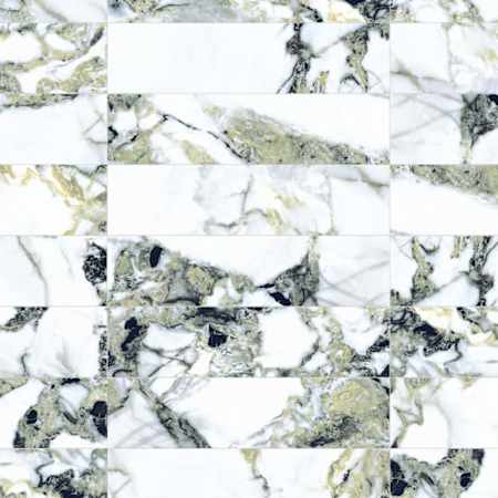 Merola Tile Touche - 3" x 12" Rectangle Floor and Wall Tile - Satin Visual - Sold by Carton (11.52 SF/Carton) Jade