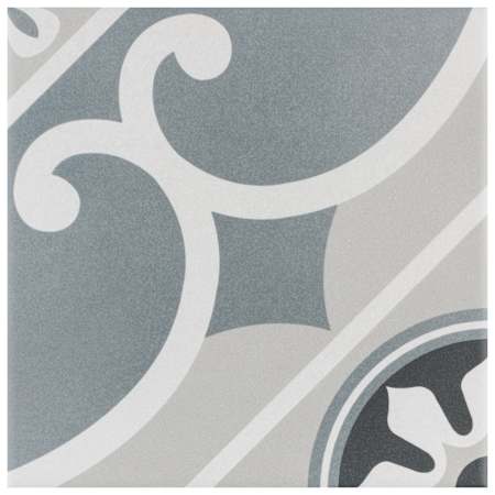 Merola Tile Caprice - 8" x 8" Square Floor and Wall Tile - Glossy Visual - Sold by Carton (11.25 SF/Carton) Chatelet