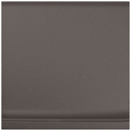 Merola Tile Quarry Cove Base 6" x 6" Matte Ceramic Thin-Set Tile Cove Base - Sold by Piece (0.5 LF/Piece) Black II