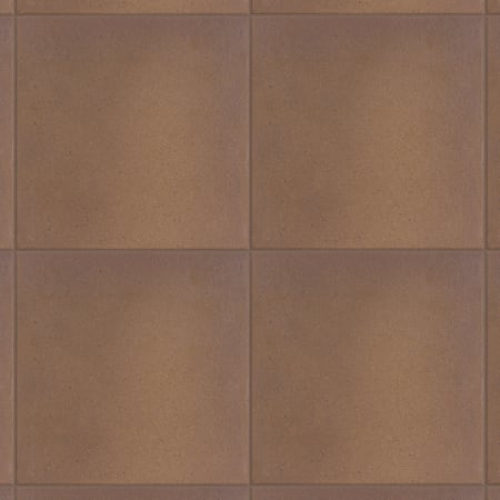 Merola Tile Klinker 6 in. x 6 in. Square Floor and Wall Tile - Rough Texture Cement Look Visual - Sold by Carton (5.98 SF/Carton)
 Flame Brown