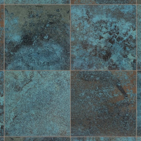 Merola Tile Ocean - 6" x 6" Square Floor and Wall Tile - Glossy Visual - Sold by Carton (8.32 SF/Carton) Green River