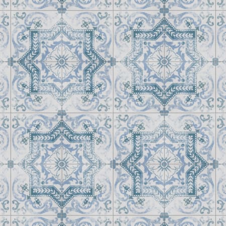 Merola Tile Klinker Alcazar - 13" x 13" Square Floor and Wall Tile - Textured Visual - Sold by Sheet (1.16 SF/Sheet) Blush