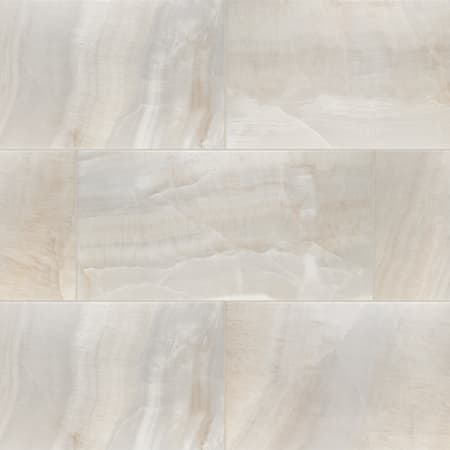 Merola Tile Dubai - 13" x 25" Rectangle Floor and Wall Tile - Glossy Visual - Sold by Carton (10.8 SF/Carton) Pearl