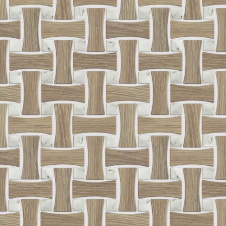 Merola Tile Sample Only of FJBLDB Noce / Calacatta Dot