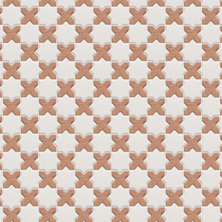 Merola Tile Sentier des cotto - 12" x 12" Geometric Floor and Wall Tile - Textured Visual - Sold by Carton (10 SF/Carton) White