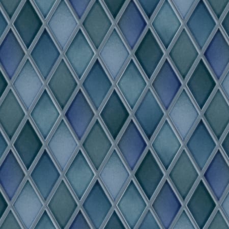 Merola Tile Hudson Kite - 10" x 12" Diamond Floor and Wall Tile - Glossy Visual - Sold by Carton (8.56 SF/Carton) Aquamarine