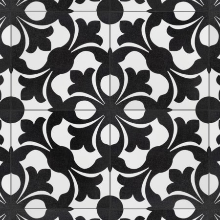Merola Tile Emotion - 8" x 8" Square Floor and Wall Tile - Matte Visual - Sold by Carton (11 SF/Carton) Nero