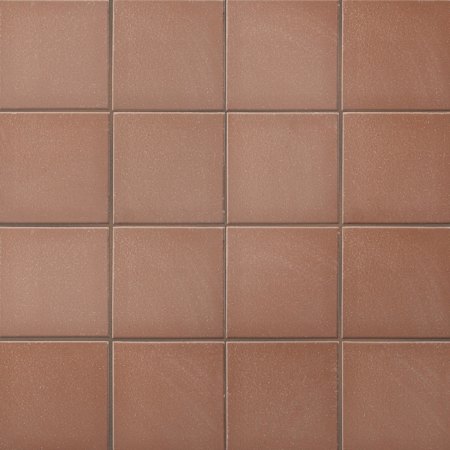 Merola Tile Lincoln Quarry - 6" x 6" Square Floor and Wall Tile - Textured Visual - Sold by Carton (7.56 SF/Carton) Mayflower Red
