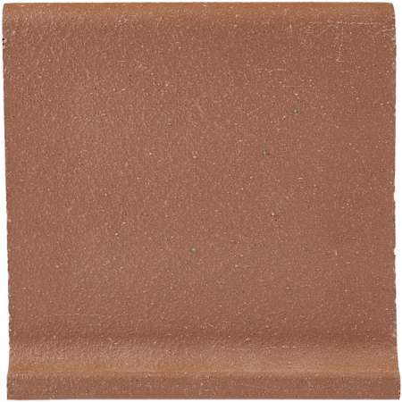 Merola Tile Lincoln Quarry 6" x 6" Textured Ceramic Grout Tile Trim - Sold by Carton (2 LF/Carton) Red