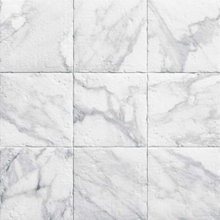 Merola Tile Versailles - 8" x 8" Square Floor and Wall Tile - Satin Visual - Sold by Carton (11.25 SF/Carton) Carrara
