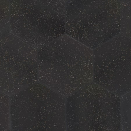 Merola Tile Palazzo - 14" x 16" Hexagon Floor and Wall Tile - Matte Visual - Sold by Carton (11.07 SF/Carton) Nero