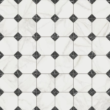 Merola Tile Merzoni Yard - 13" x 13" Square Floor and Wall Tile - Matte Visual - Sold by Carton (12 SF/Carton) Marquina