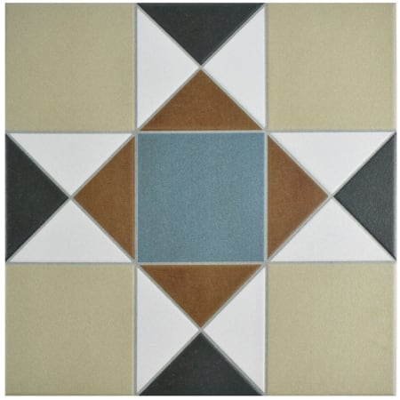 Merola Tile Vanity - 13" x 13" Square Floor and Wall Tile - Textured Visual - Sold by Carton (12 SF/Carton) Beige
