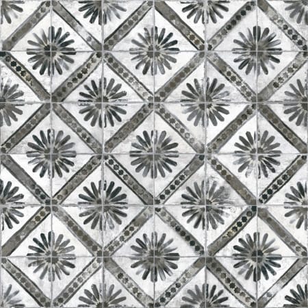 Merola Tile Kings Marrakech - 18" x 18" Square Floor and Wall Tile - Matte Visual - Sold by Carton (10.95 SF/Carton) Charcoal Grey