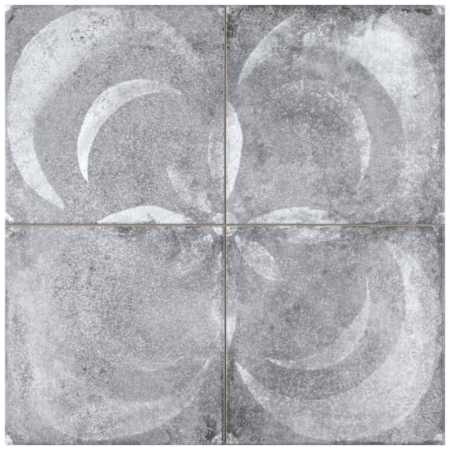 Merola Tile Kings Vendome - 18" x 18" Square Wall Tile - Matte Visual - Sold by Carton (11.1 SF/Carton) Vendome Gris