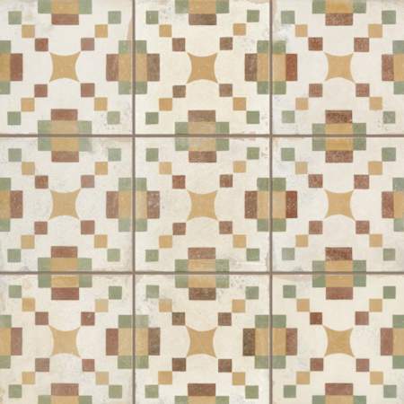 Merola Tile Kings Valentia - 9" x 9" Mosaic Floor and Wall Tile - Matte Visual - Sold by Carton (7.15 SF/Carton) Campanar