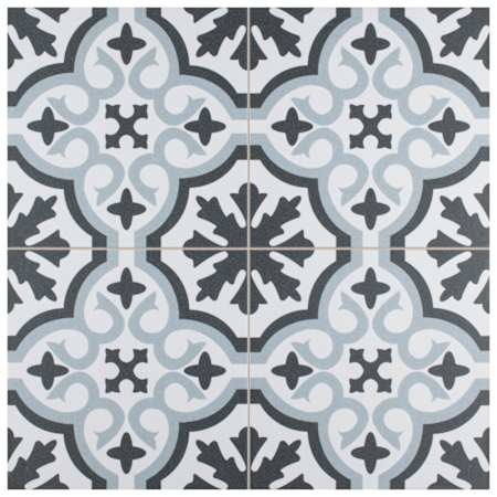 Merola Tile Berkeley Essence - 18" x 18" Square Wall Tile - Matte Visual - Sold by Carton (13.32 SF/Carton) Essence Sky