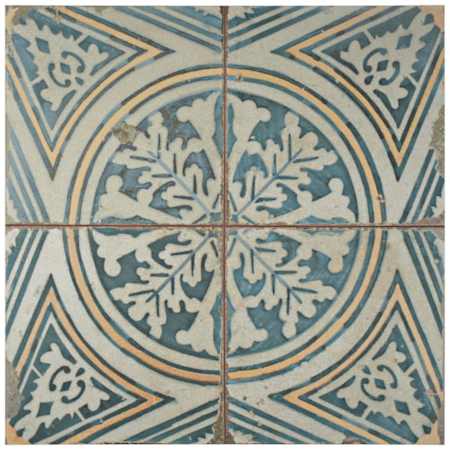 Merola Tile Kings Original - 18" x 18" Square Wall Tile - Textured Visual - Sold by Carton (10.95 SF/Carton) Flatlands