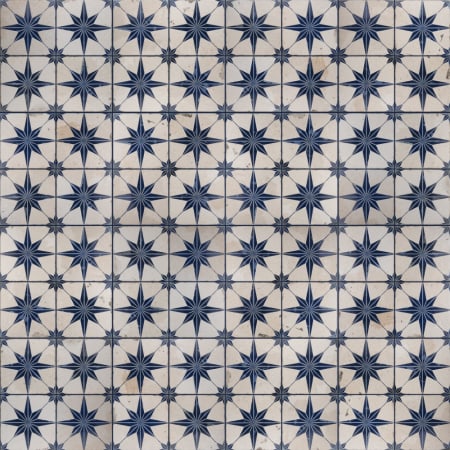 Merola Tile Kings - 18" x 18" Square Floor and Wall Tile - Glossy, Matte, Satin Visual - Sold by Carton (10.95 SF/Carton) Blue