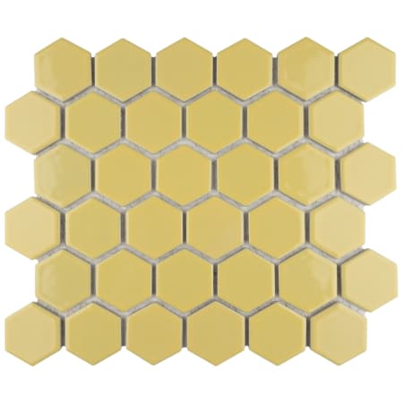 Merola Tile Sample Only of FPLH2X06 Vintage Yellow