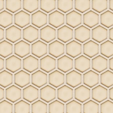 Merola Tile Hudson - 2" x 2" Hexagon Geometric Floor and Wall Mosaic Tile - Glossy Visual - Sold by Carton (9.7 SF/Carton) Caffe